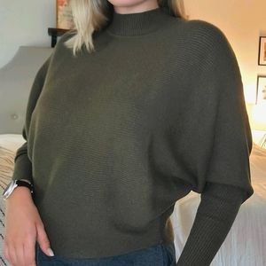 Philosophy Dolman Sleeve Mock Neck Sweater NWT